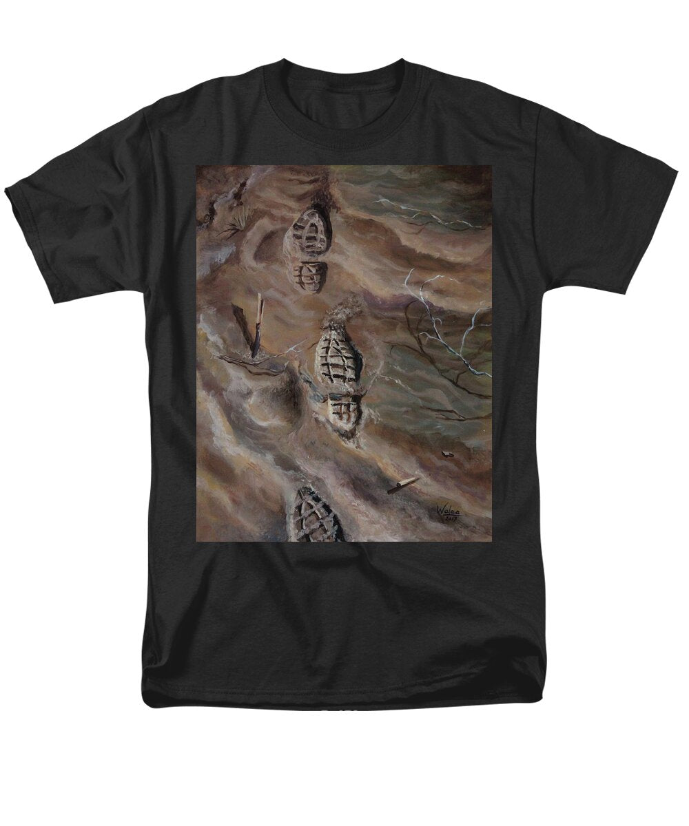 Ephemeral Steps - Men's T-Shirt  (Regular Fit)