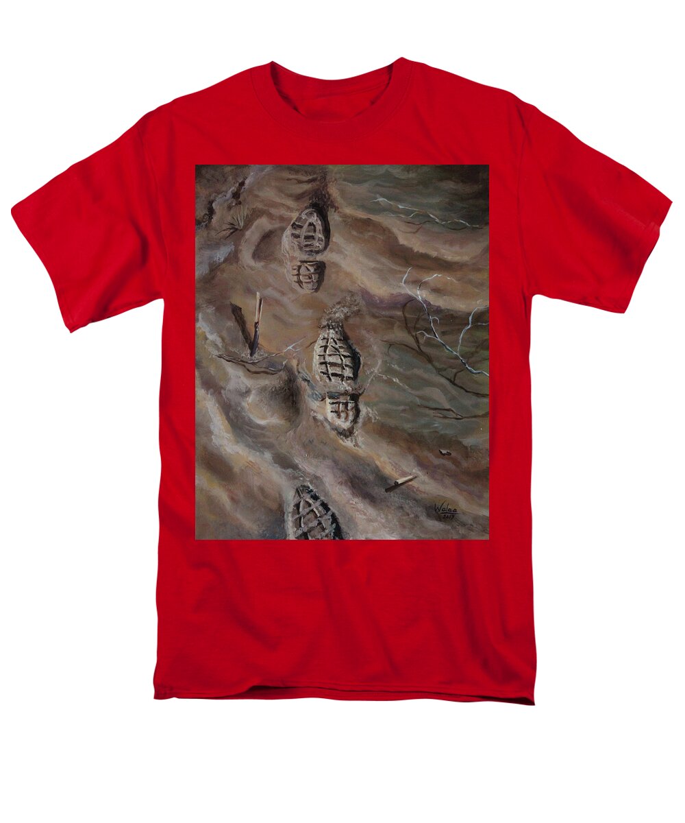 Ephemeral Steps - Men's T-Shirt  (Regular Fit)