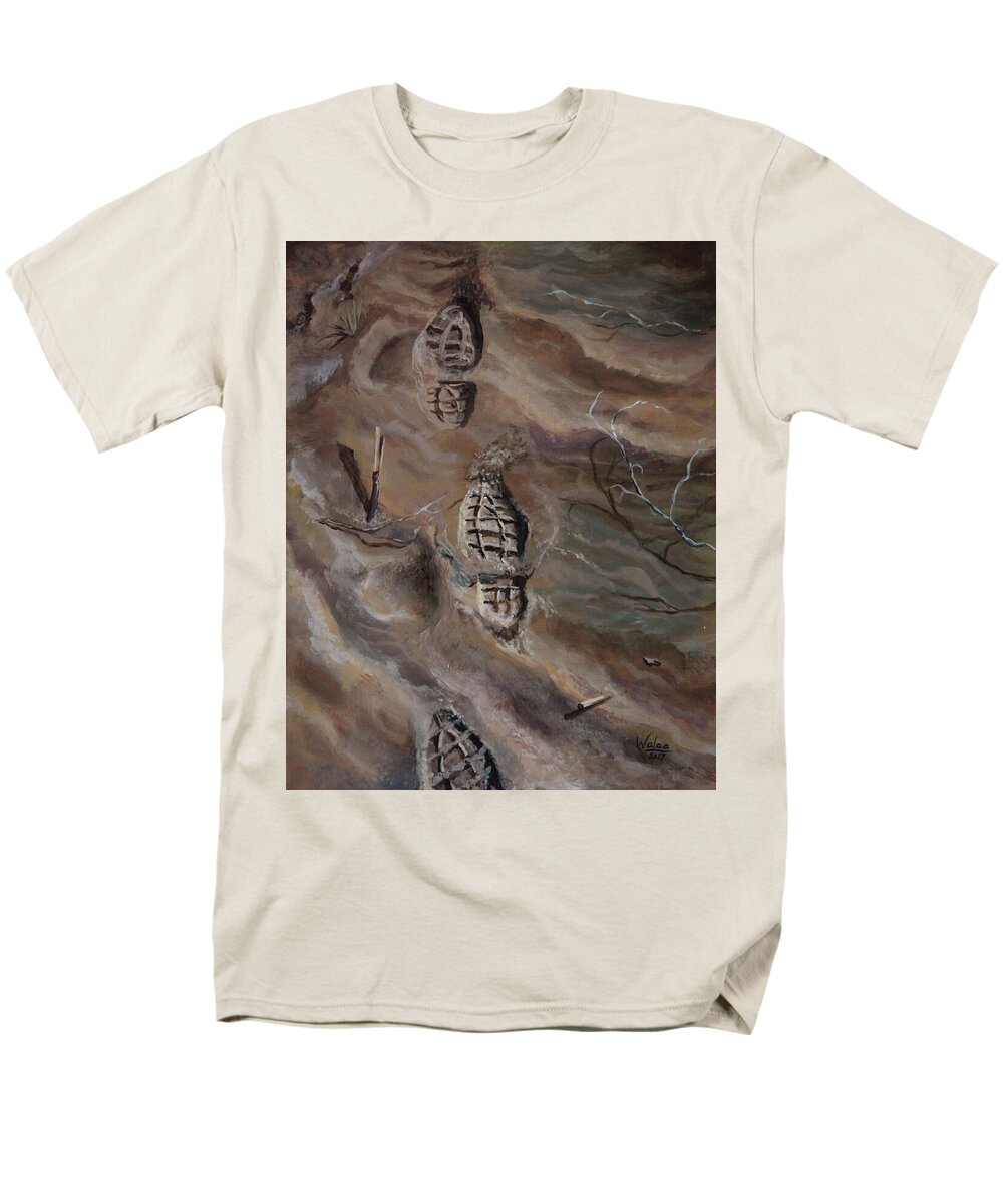 Ephemeral Steps - Men's T-Shirt  (Regular Fit)