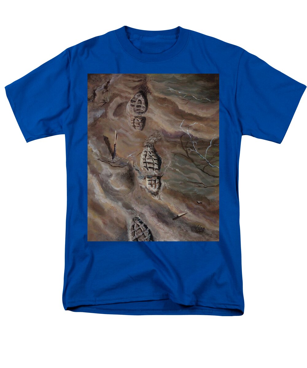 Ephemeral Steps - Men's T-Shirt  (Regular Fit)