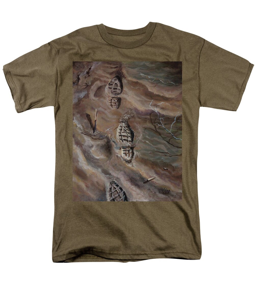 Ephemeral Steps - Men's T-Shirt  (Regular Fit)