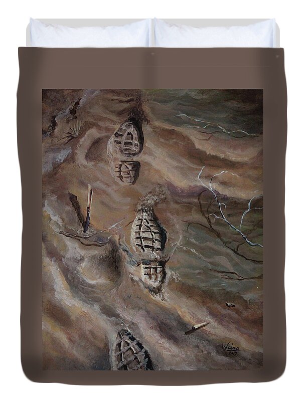 Ephemeral Steps - Duvet Cover