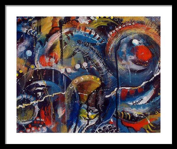 Circles of Life II - Framed Print