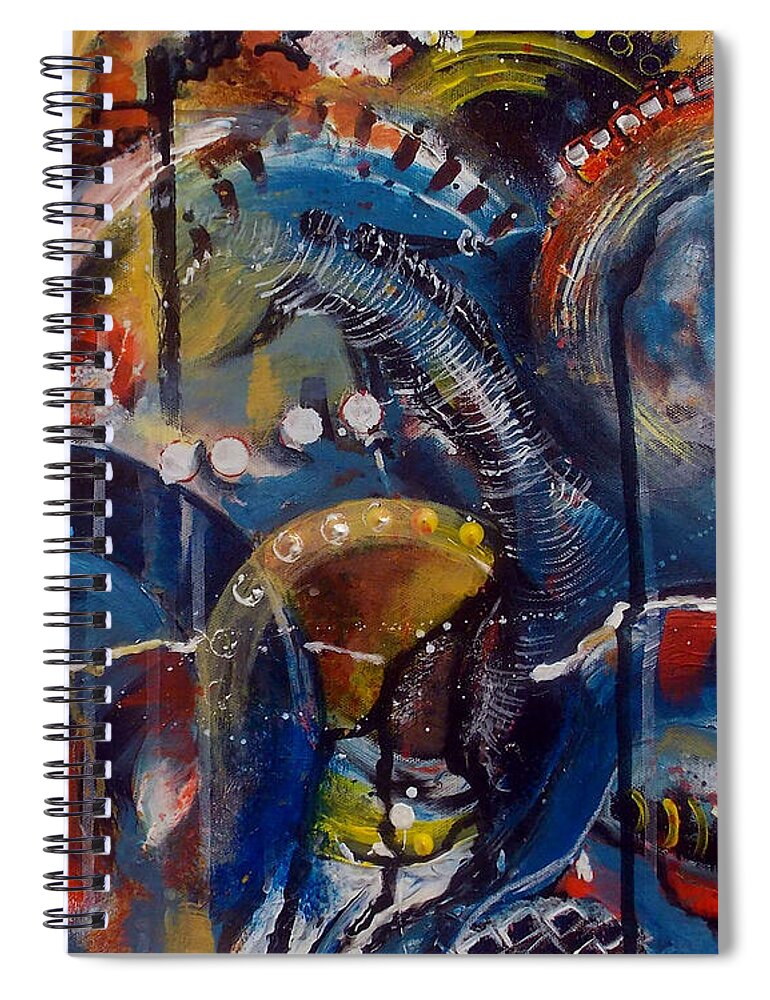 Circles of Life II - Spiral Notebook