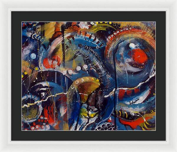 Circles of Life II - Framed Print