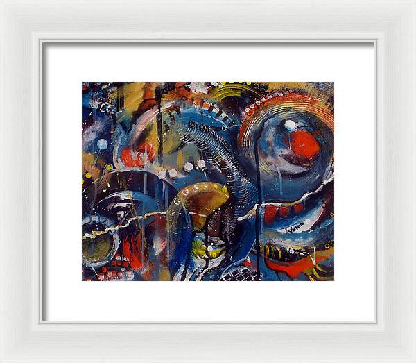 Circles of Life II - Framed Print