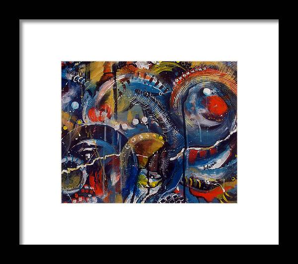 Circles of Life II - Framed Print