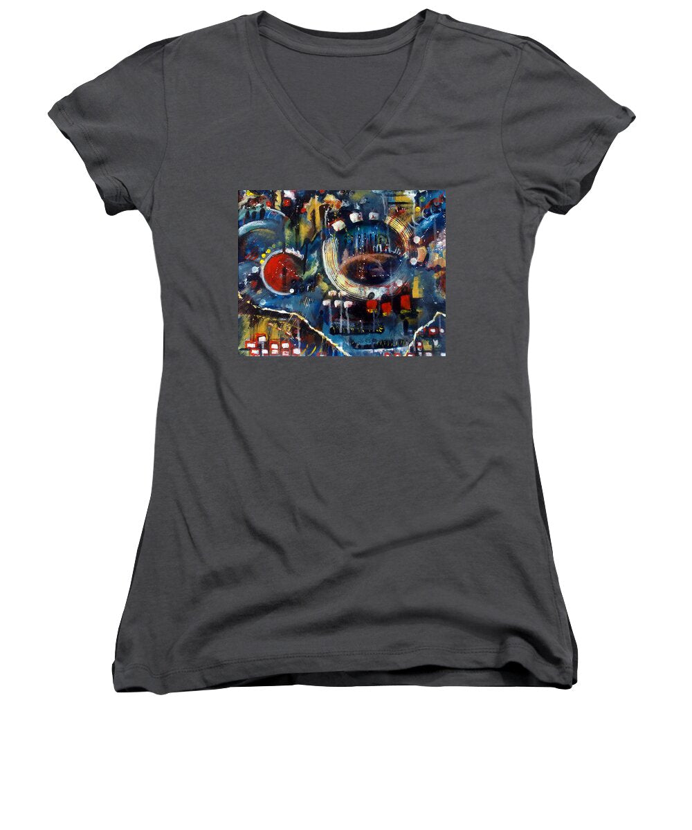 Circles of Life I - Women's V-Neck