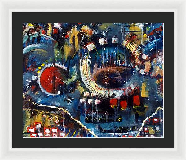 Circles of Life I - Framed Print