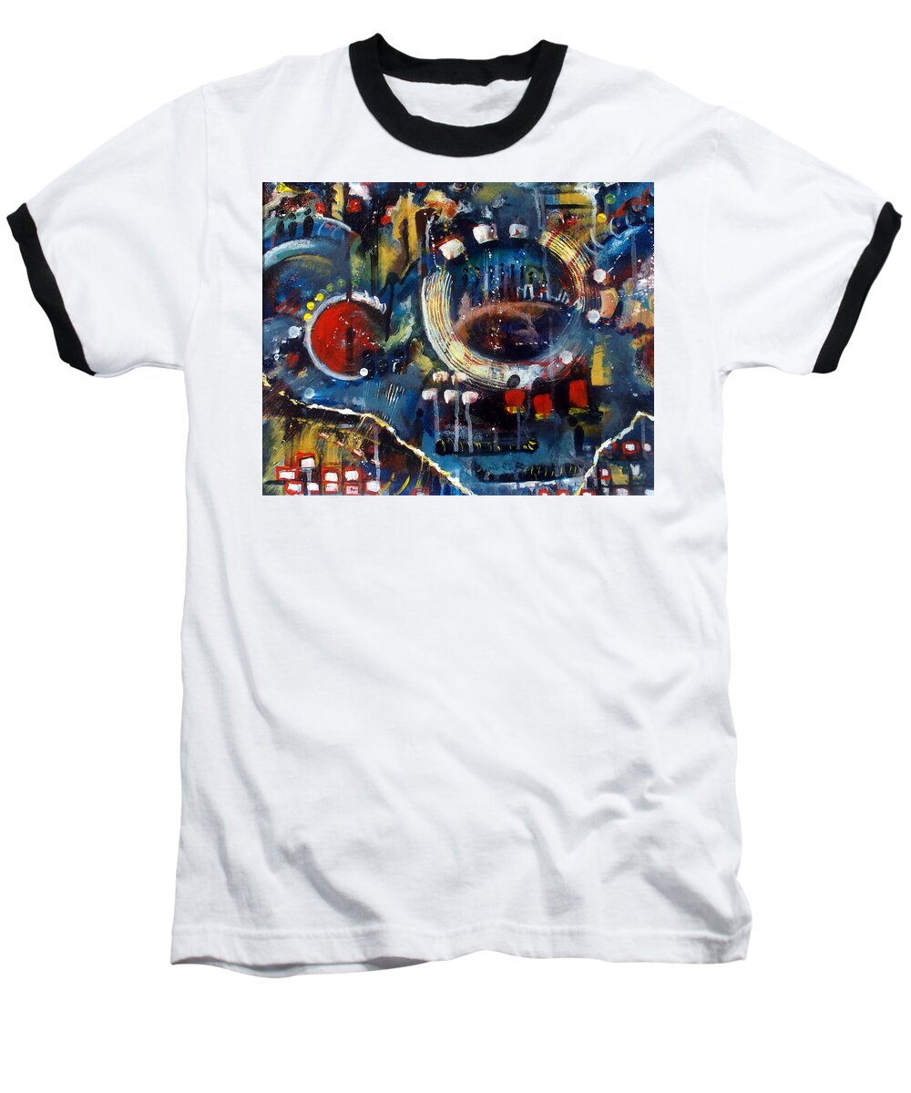 Circles of Life I - Baseball T-Shirt