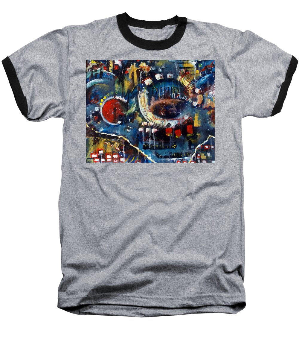 Circles of Life I - Baseball T-Shirt