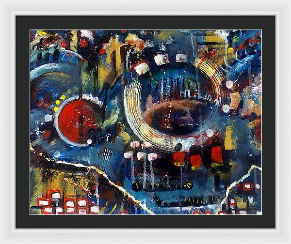 Circles of Life I - Framed Print