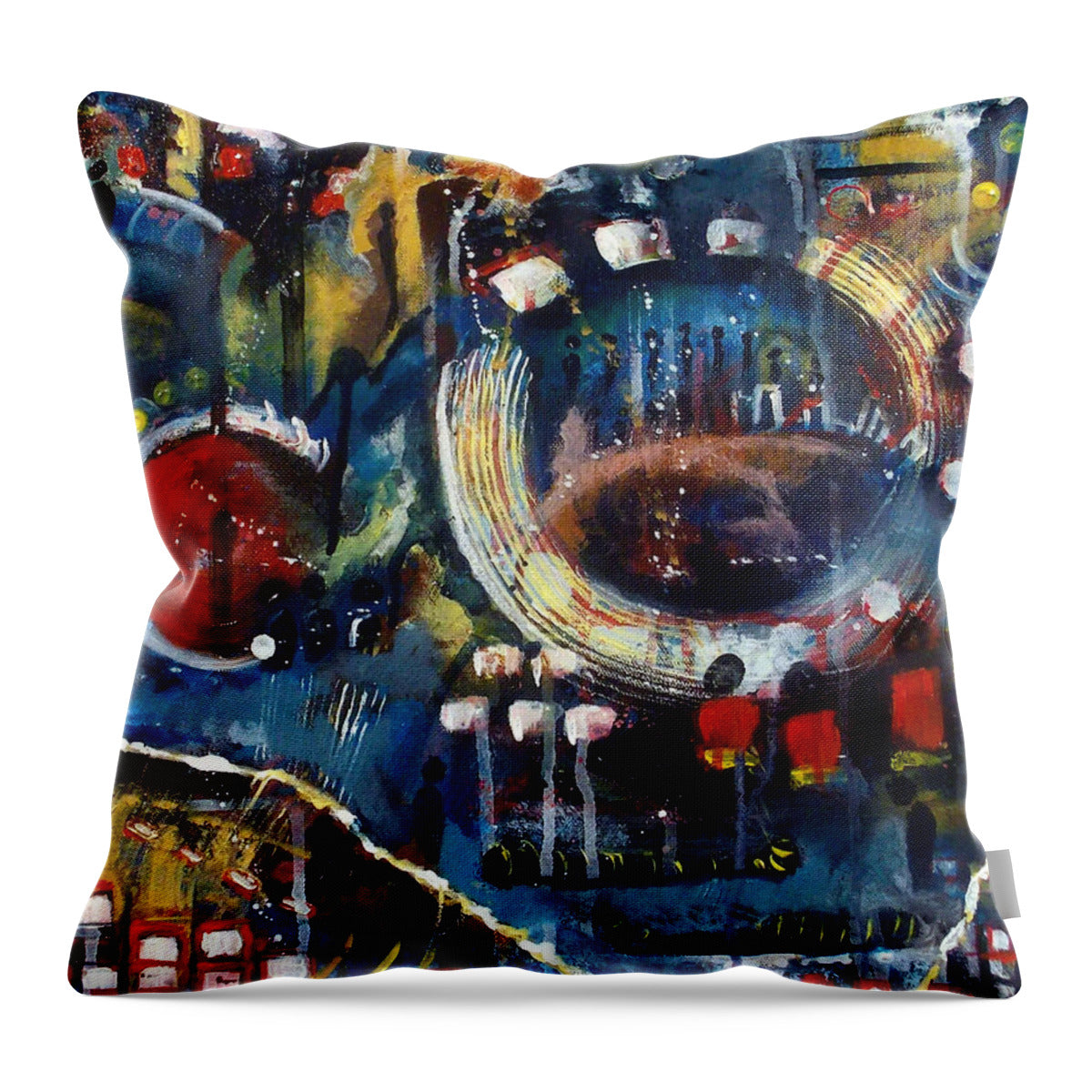 Circles of Life I - Throw Pillow