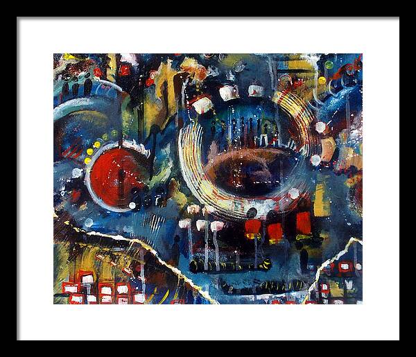 Circles of Life I - Framed Print