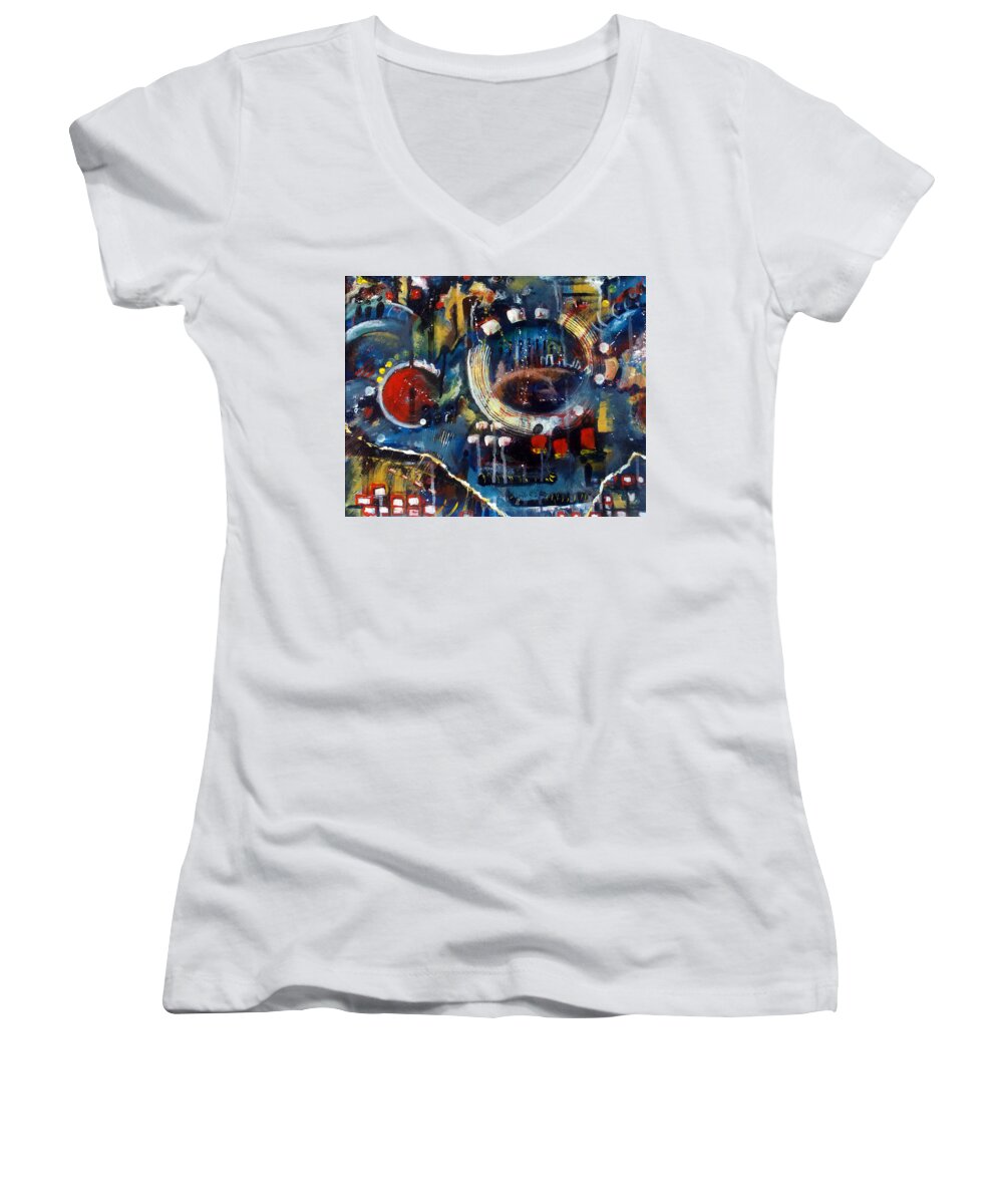 Circles of Life I - Women's V-Neck