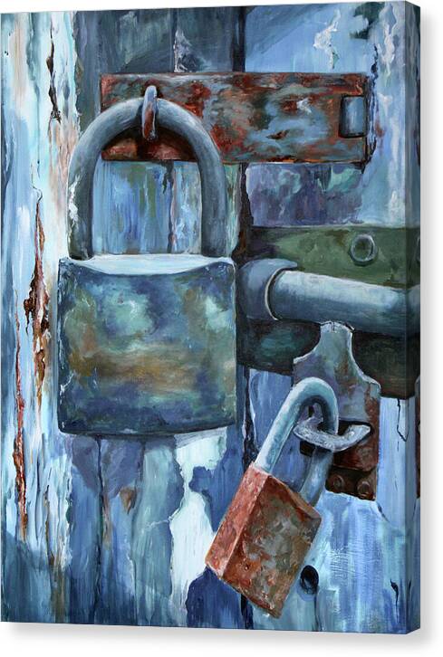 Locks by Walaa - Canvas Print