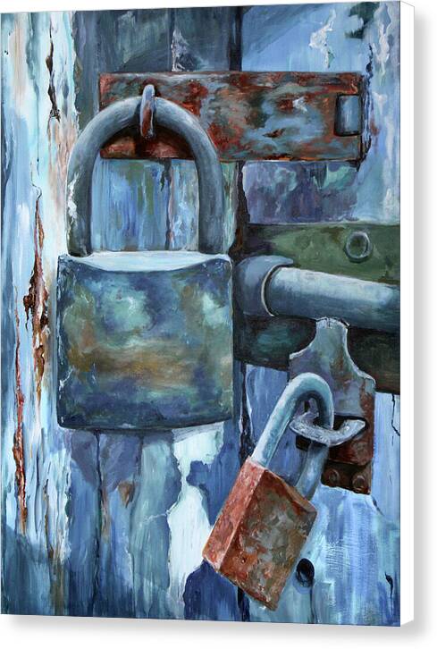 Locks by Walaa - Canvas Print