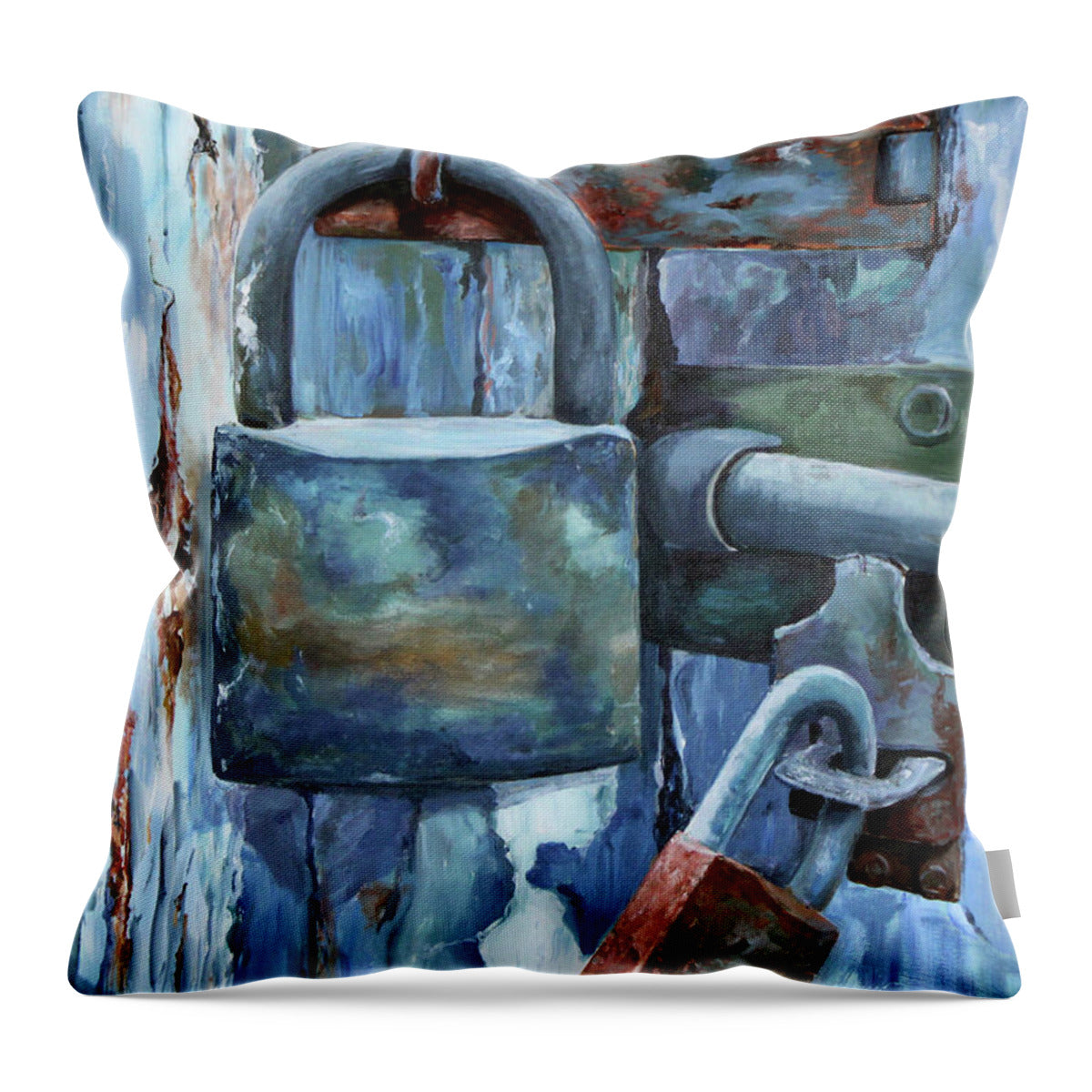 Locks - Throw Pillow