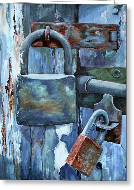 Locks - Greeting Card