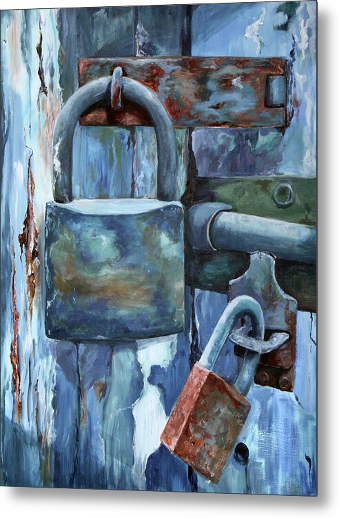 Locks - Metal Print