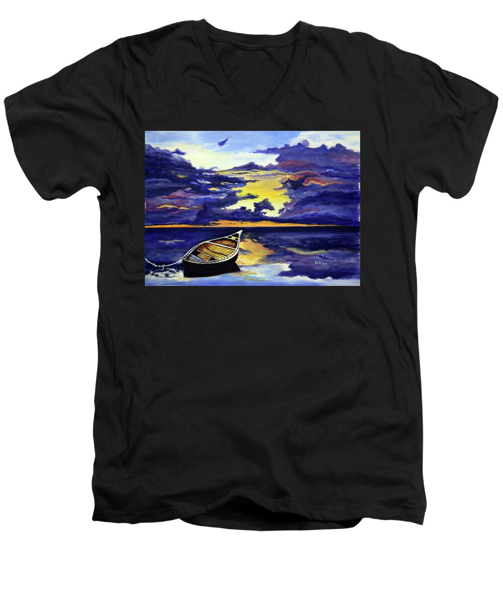 Lost in Dusk - Men's V-Neck T-Shirt