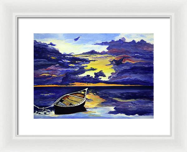 Lost in Dusk - Framed Print