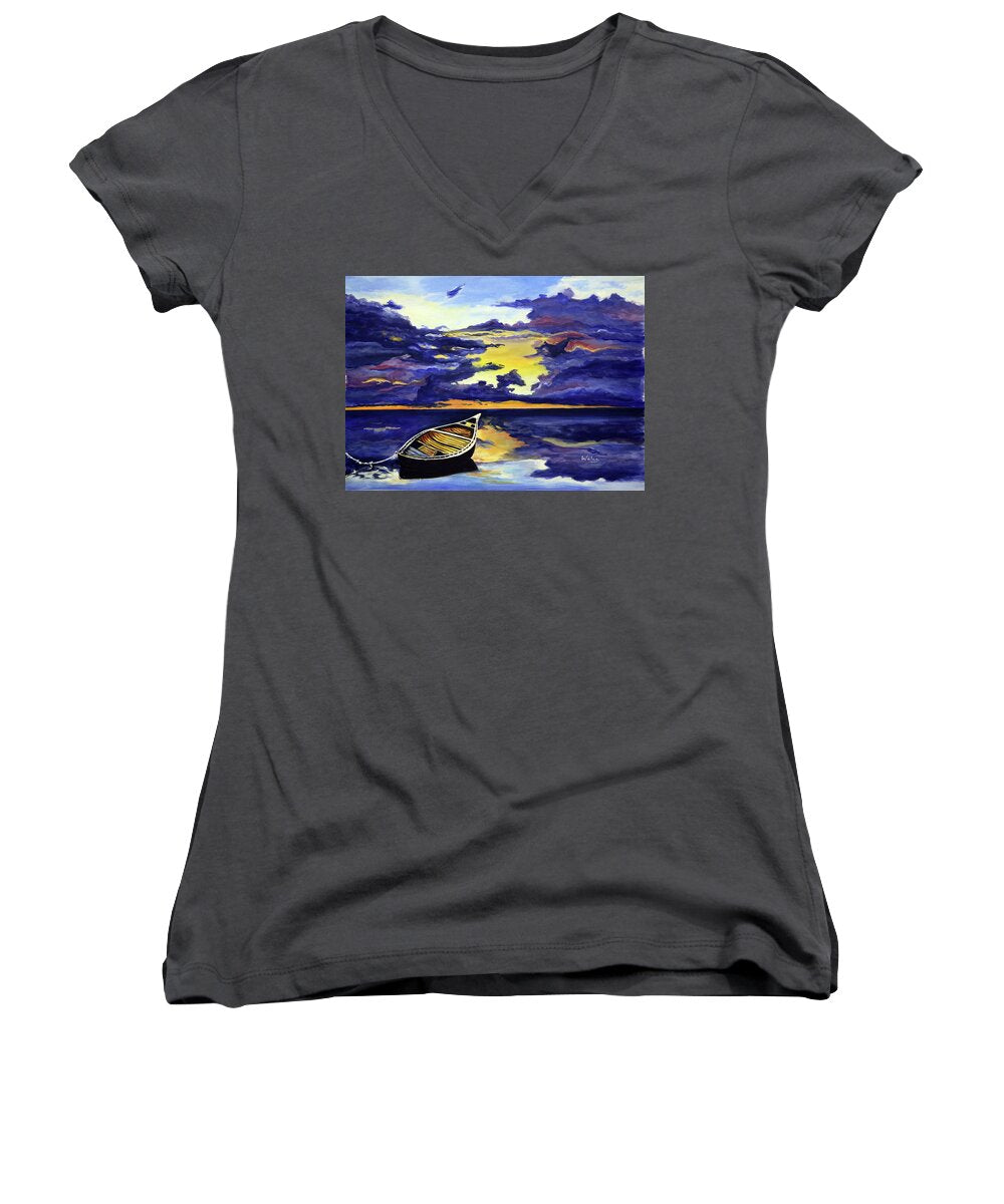 Lost in Dusk - Women's V-Neck