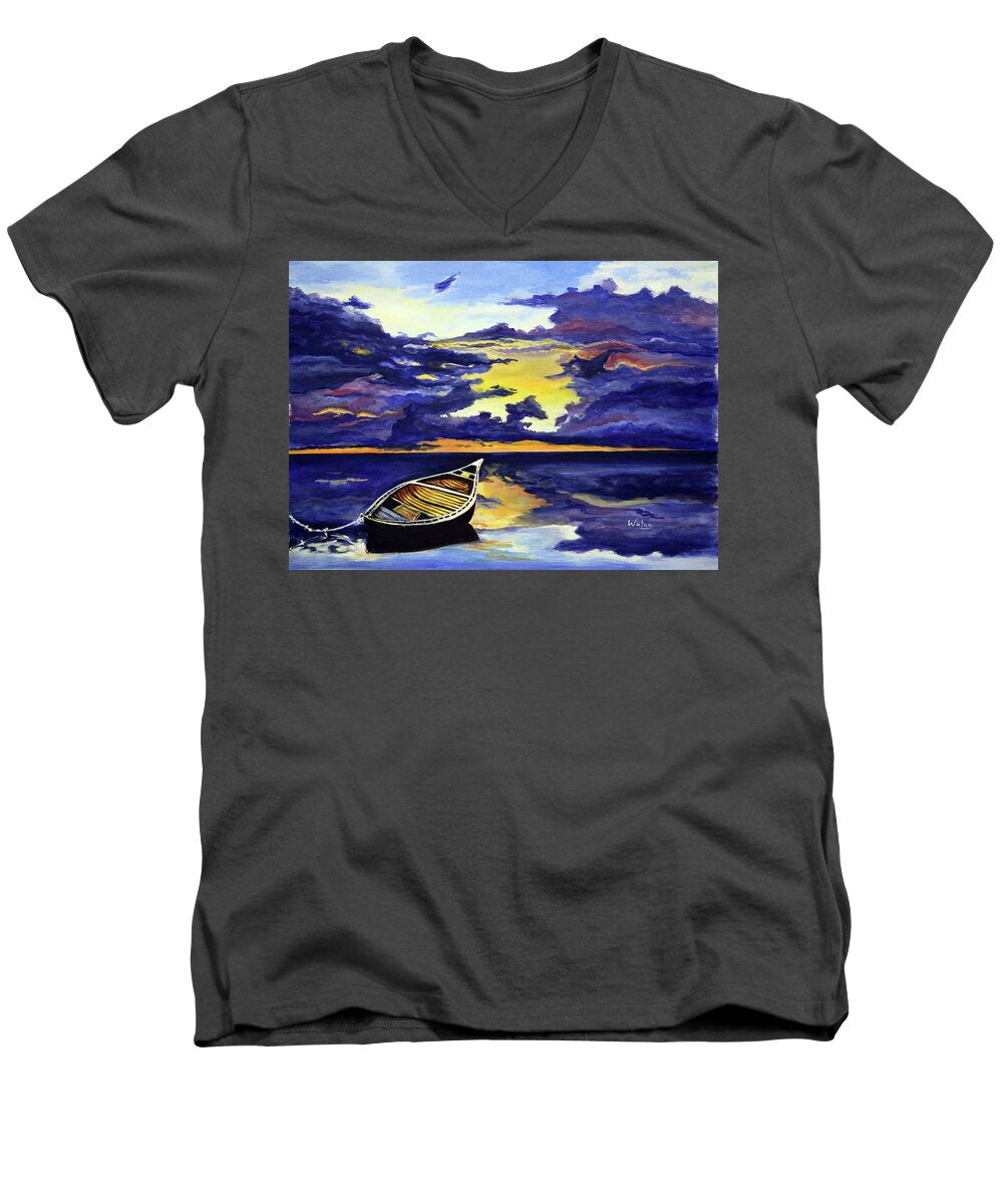 Lost in Dusk - Men's V-Neck T-Shirt