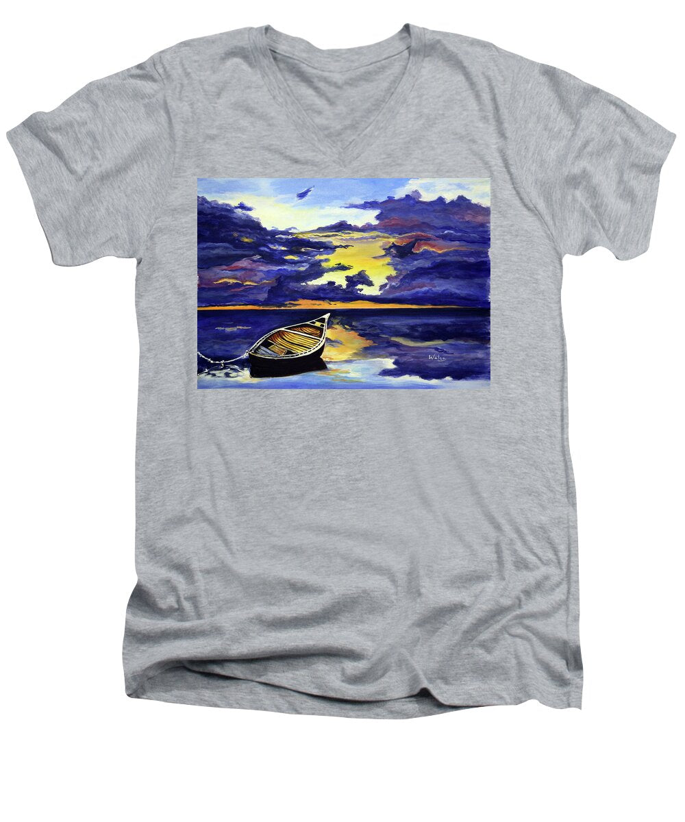 Lost in Dusk - Men's V-Neck T-Shirt