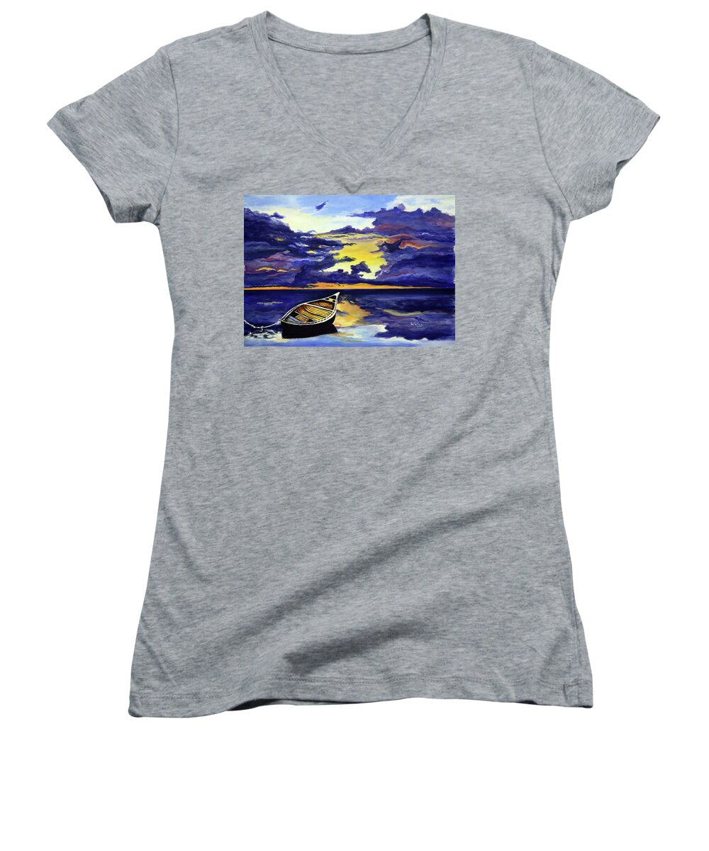 Lost in Dusk - Women's V-Neck