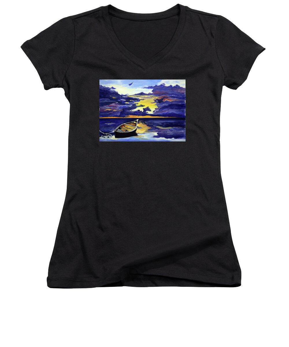 Lost in Dusk - Women's V-Neck