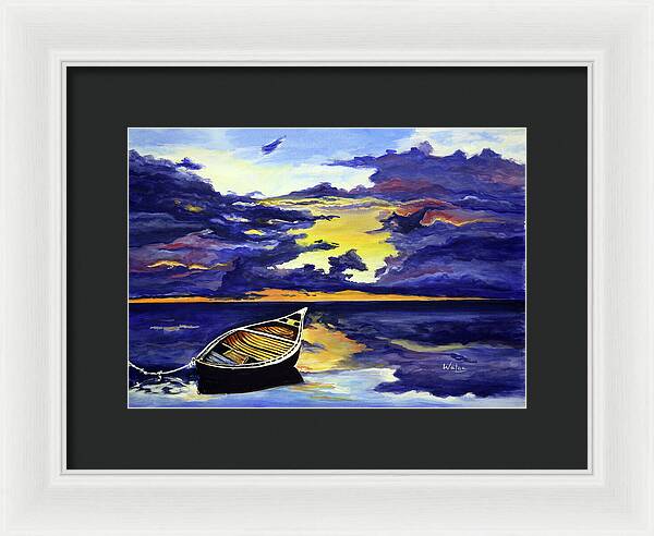 Lost in Dusk - Framed Print