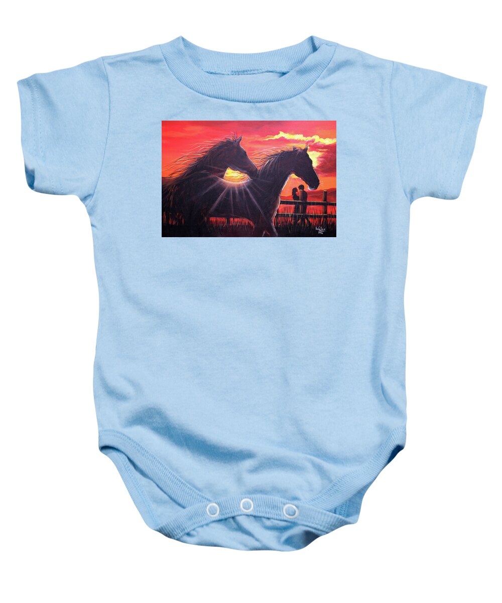 Noble hearts, endless light - Baby Onesie