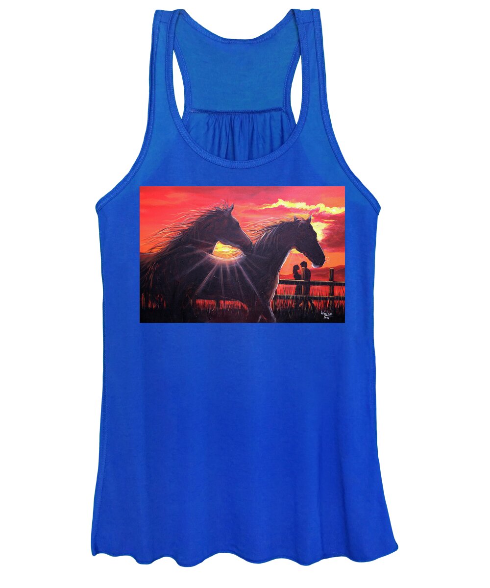 Noble hearts, endless light - Women's Tank Top