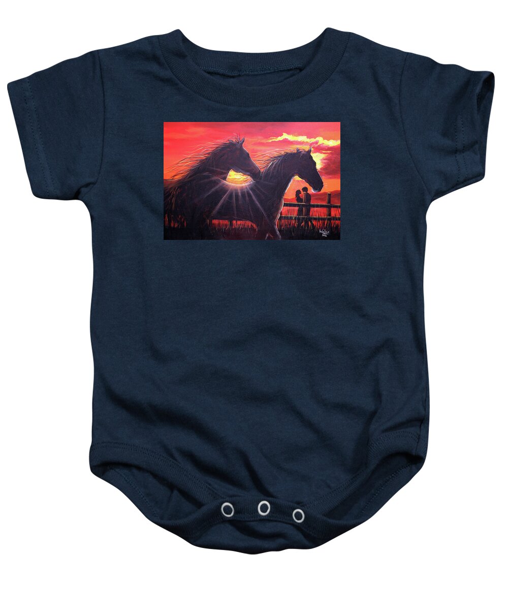 Noble hearts, endless light - Baby Onesie