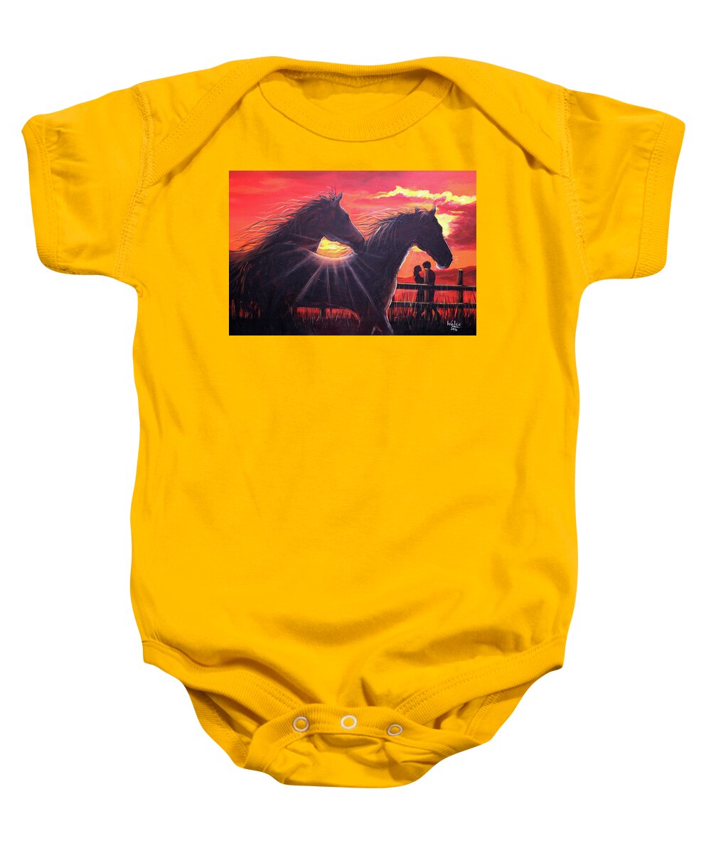 Noble hearts, endless light - Baby Onesie