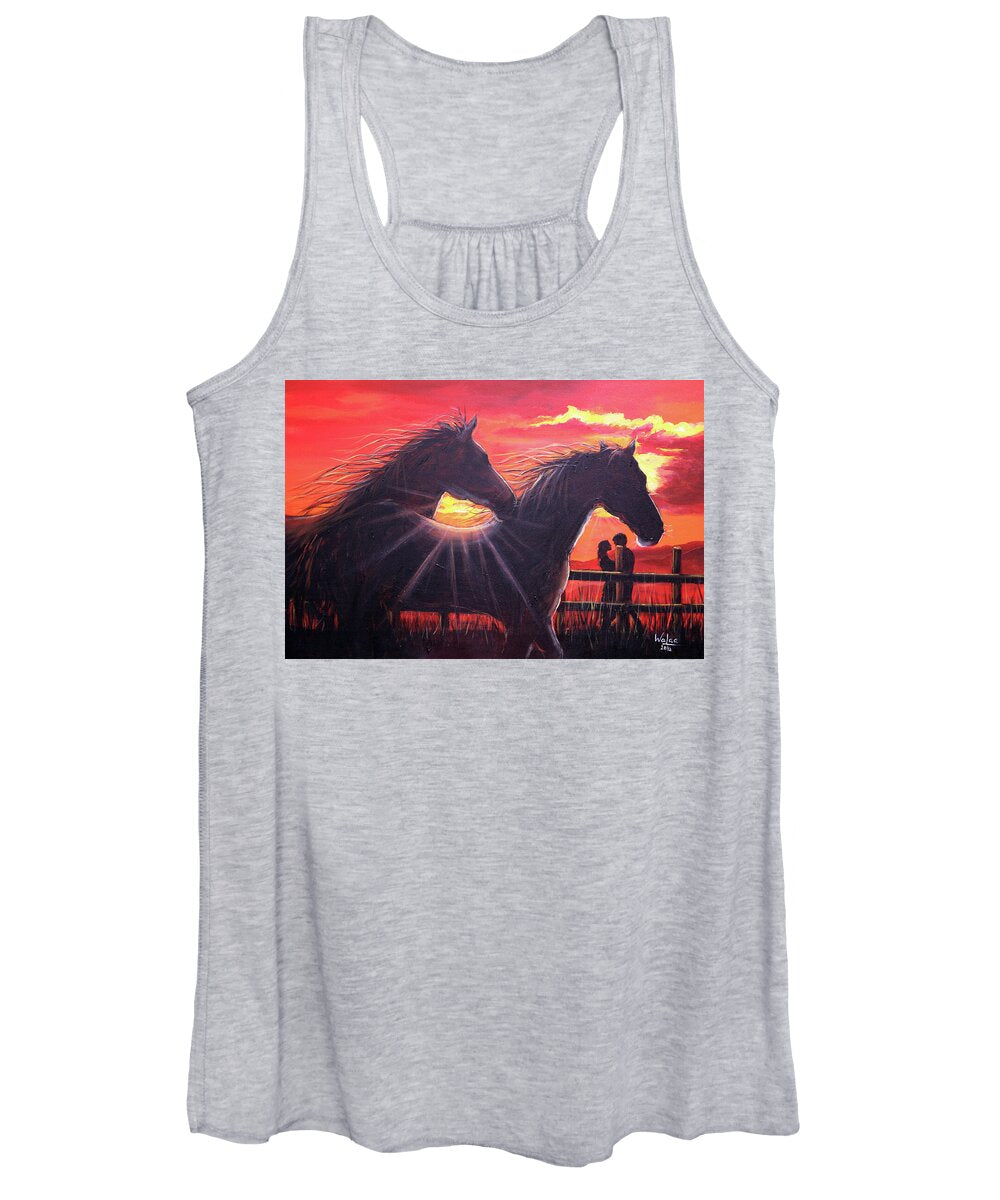 Noble hearts, endless light - Women's Tank Top