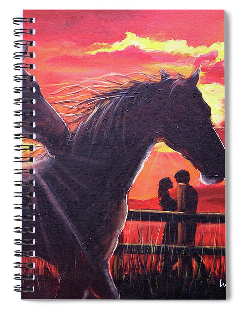 Noble hearts, endless light - Spiral Notebook