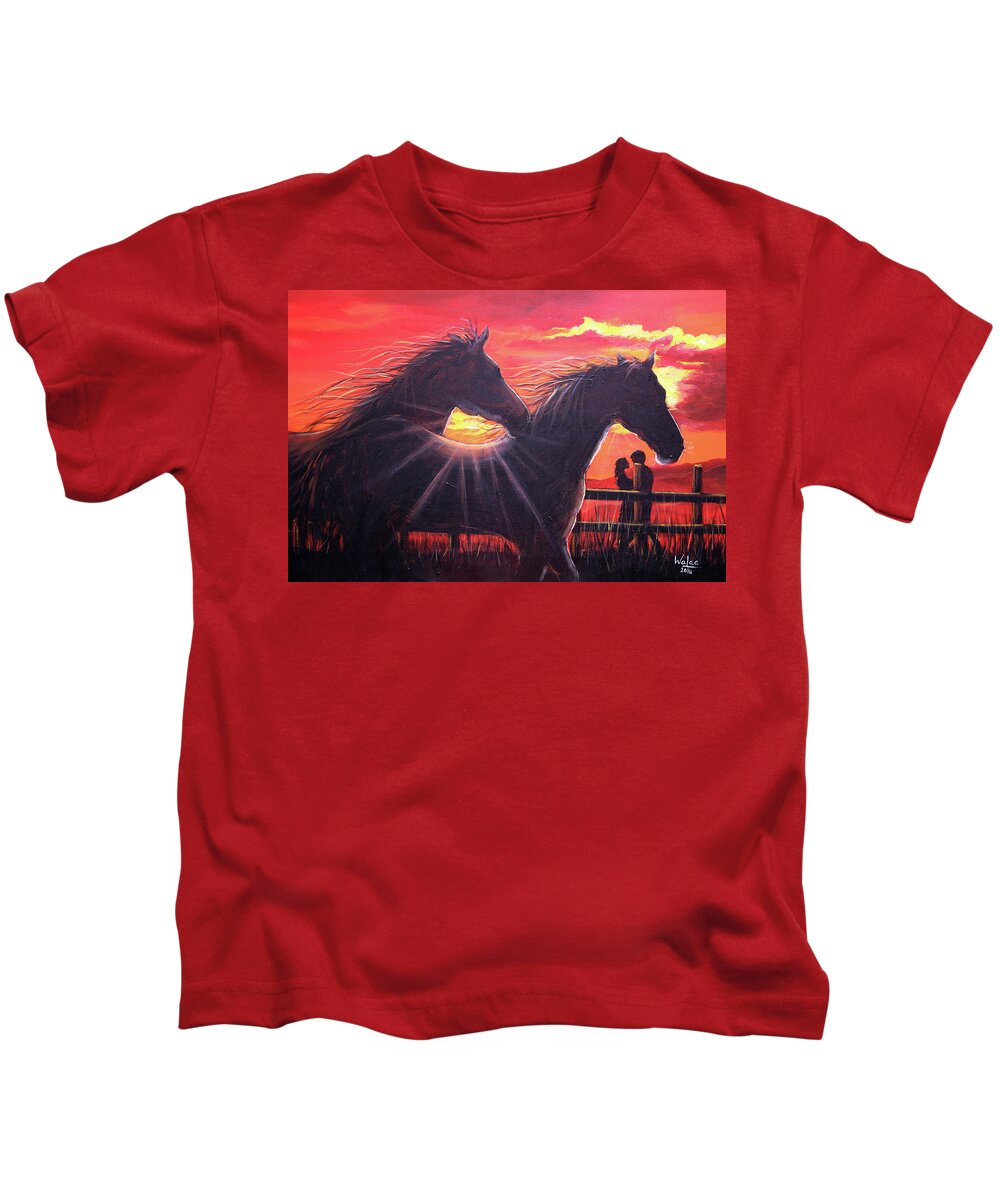 Noble hearts, endless light - Kids T-Shirt