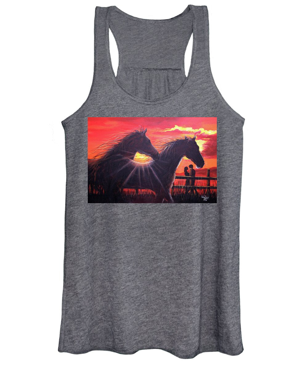 Noble hearts, endless light - Women's Tank Top