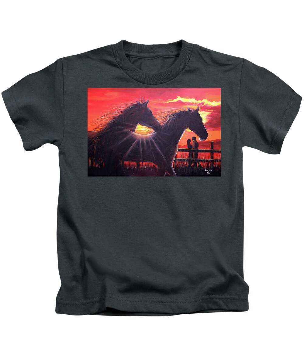 Noble hearts, endless light - Kids T-Shirt