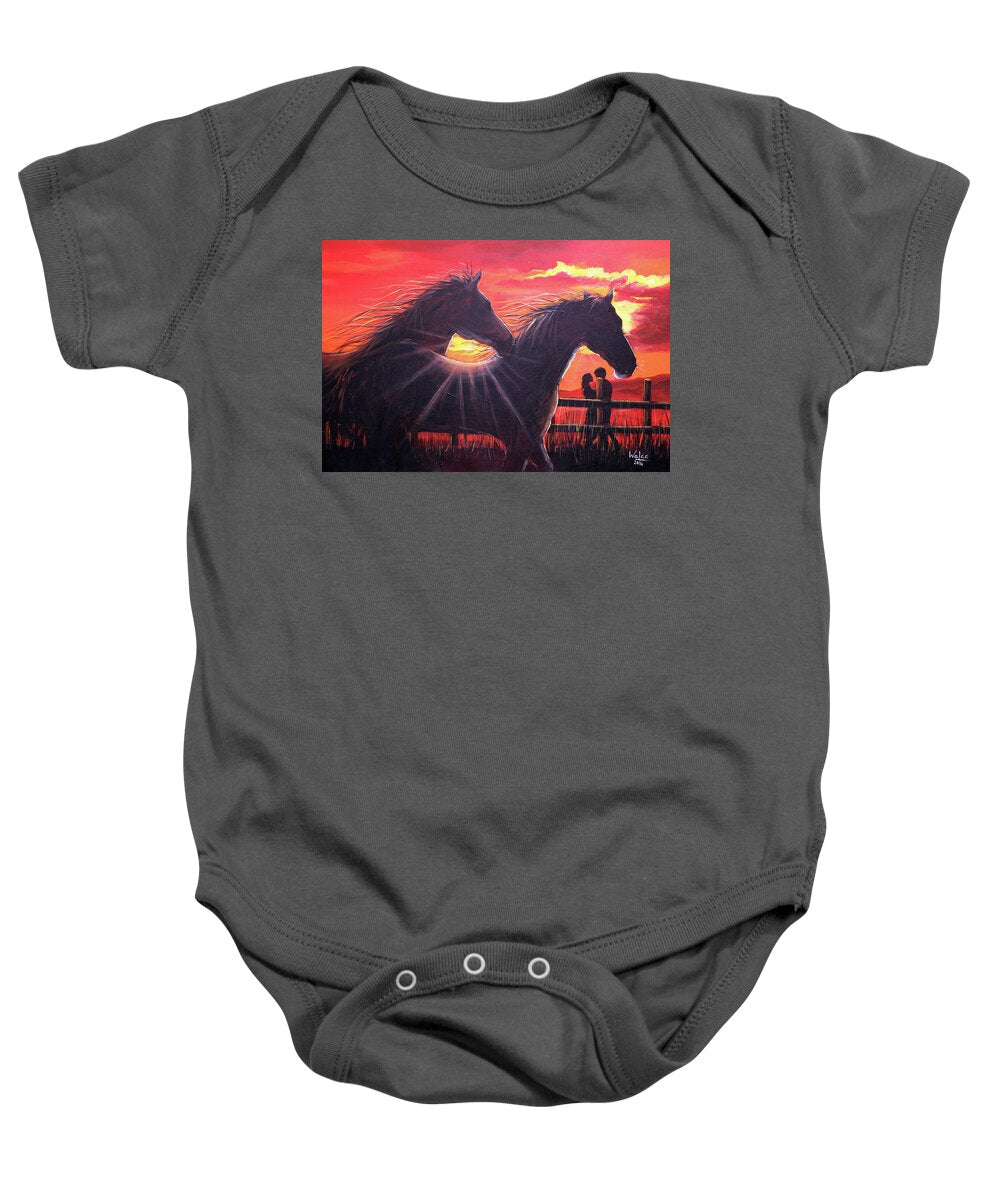 Noble hearts, endless light - Baby Onesie