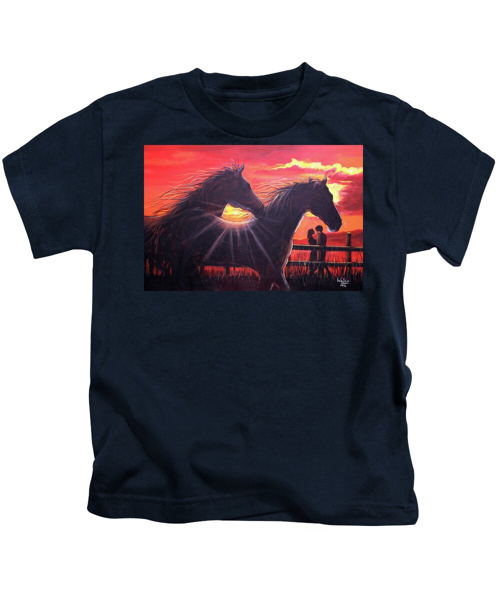 Noble hearts, endless light - Kids T-Shirt