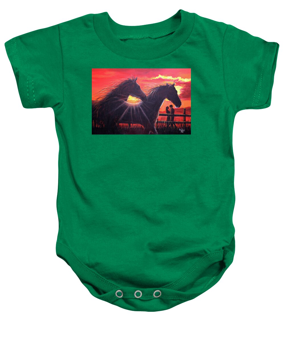 Noble hearts, endless light - Baby Onesie