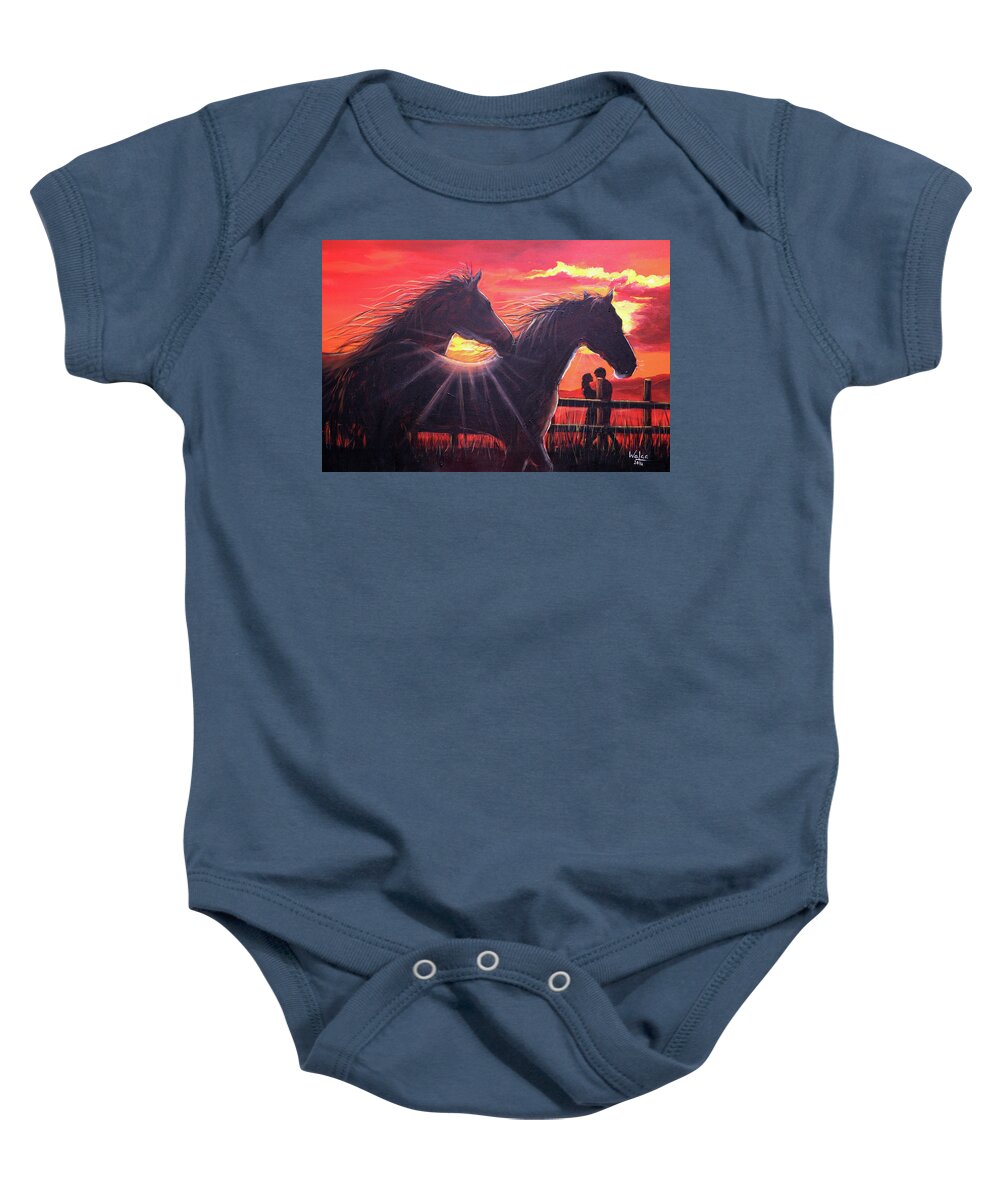 Noble hearts, endless light - Baby Onesie