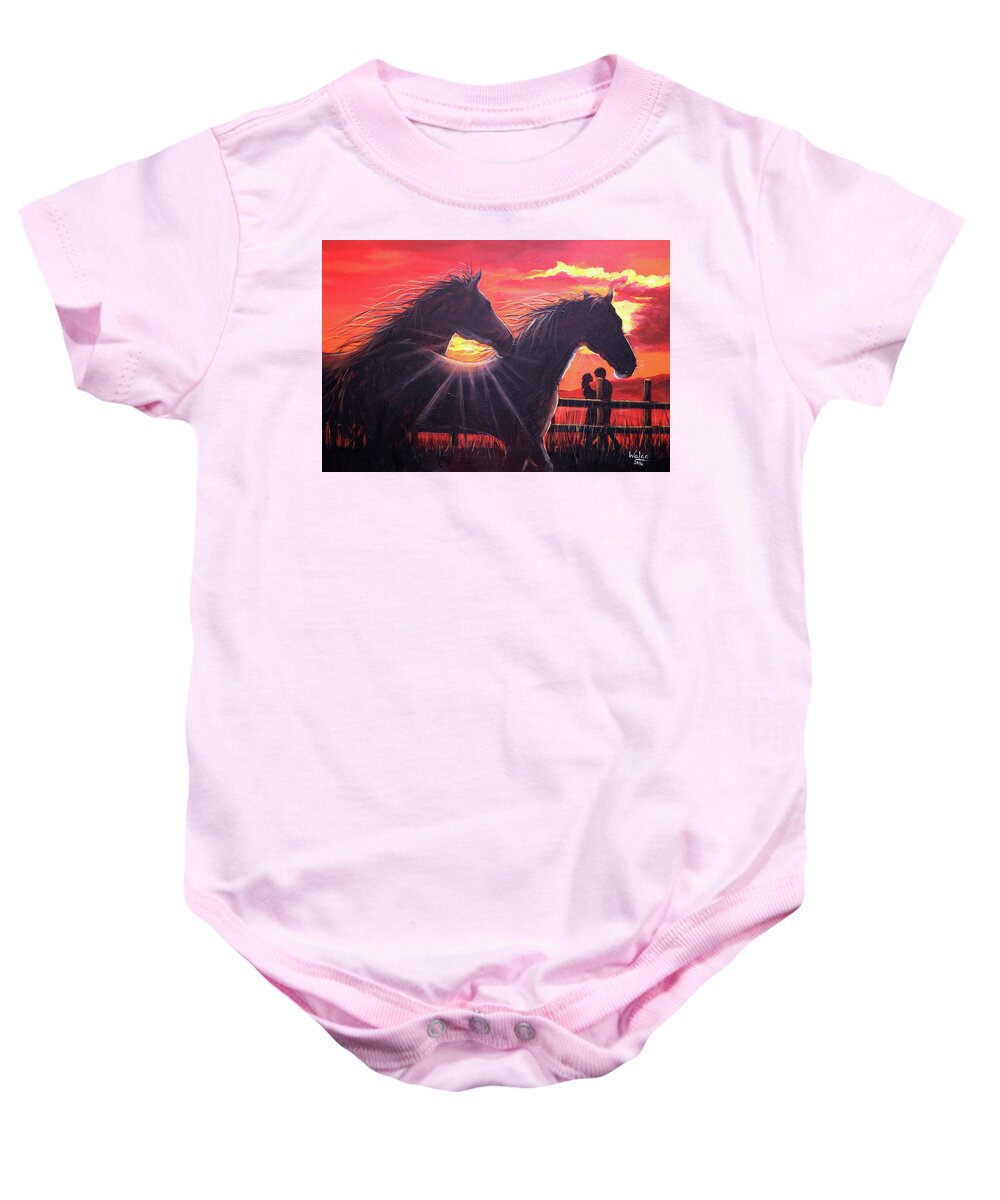 Noble hearts, endless light - Baby Onesie