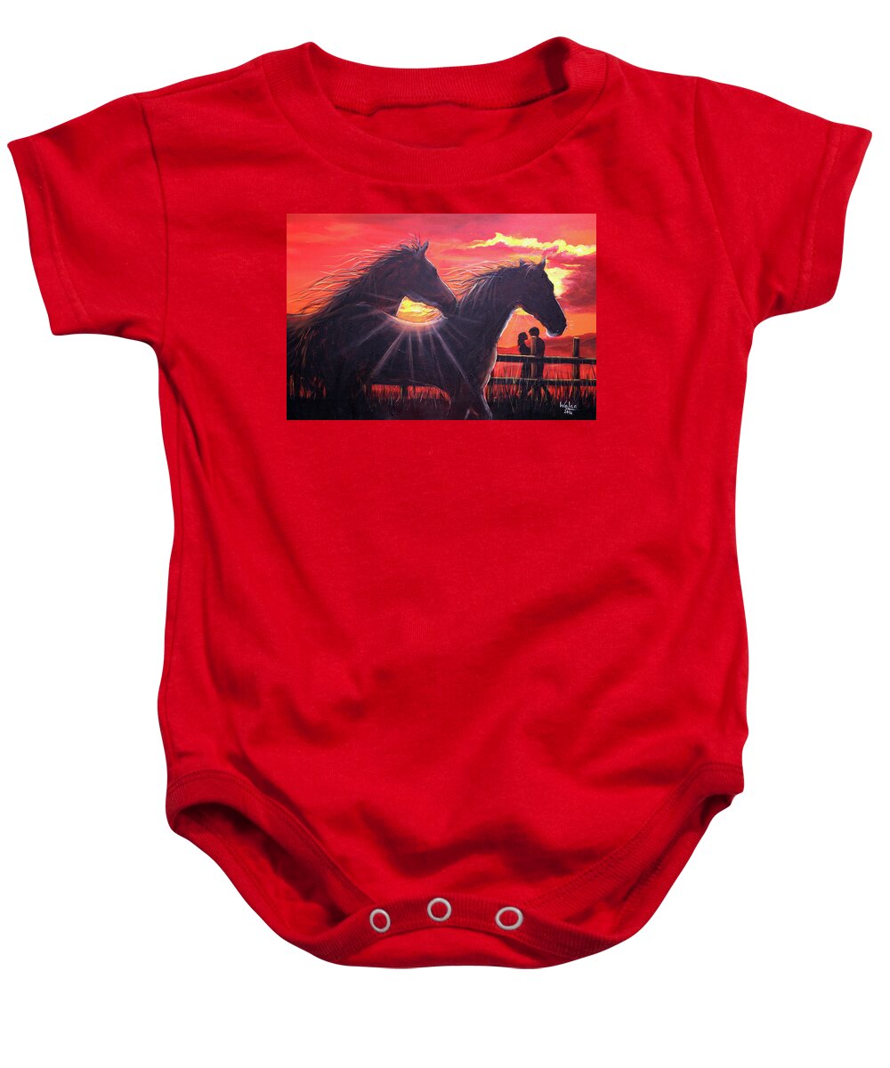 Noble hearts, endless light - Baby Onesie