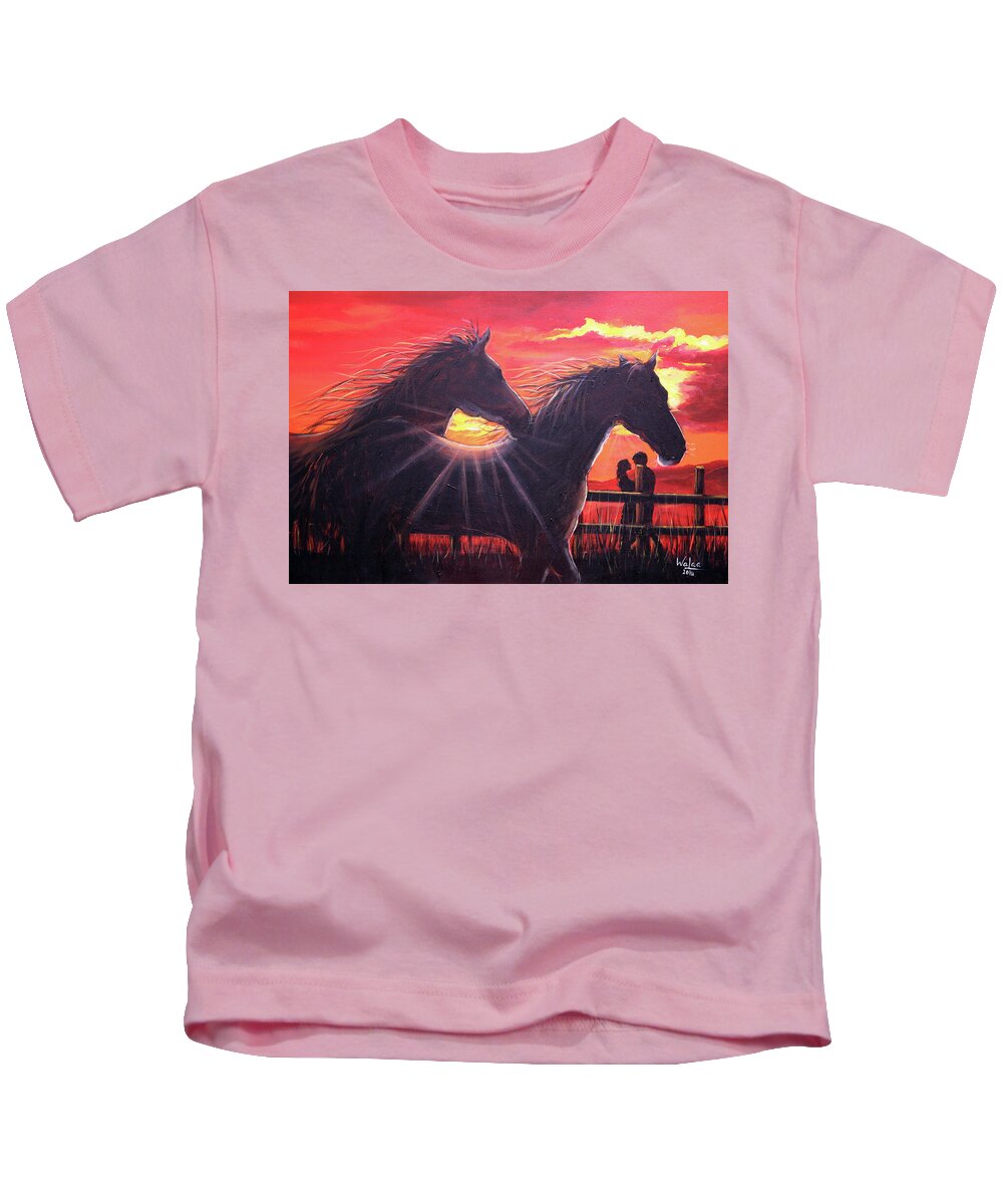 Noble hearts, endless light - Kids T-Shirt