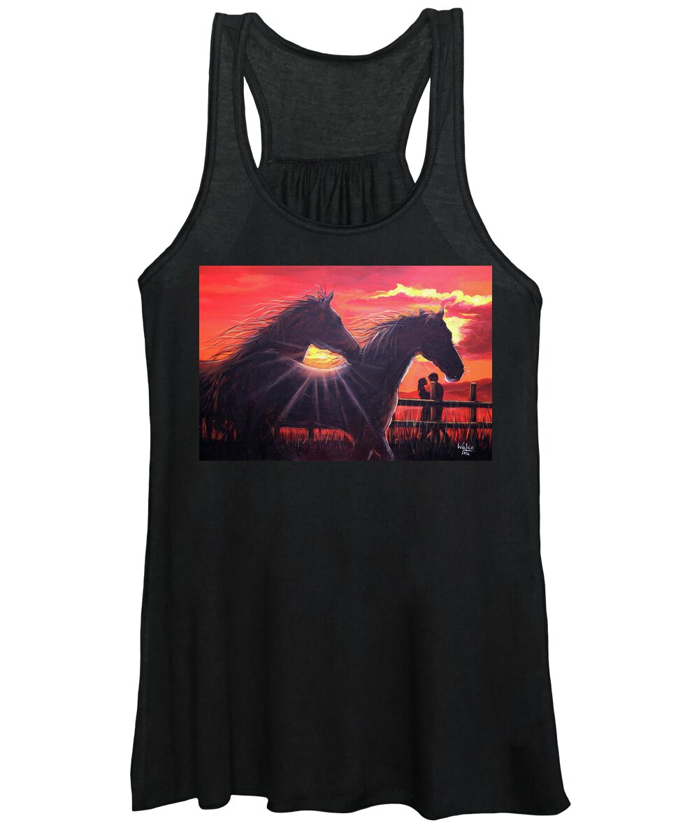 Noble hearts, endless light - Women's Tank Top