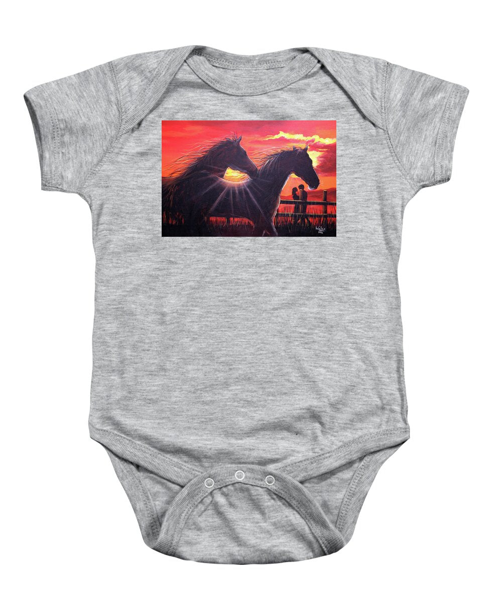 Noble hearts, endless light - Baby Onesie